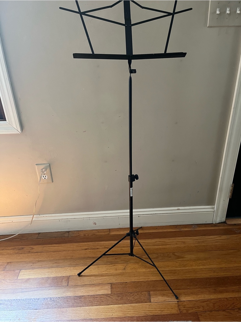 Black Foldable Music Stand